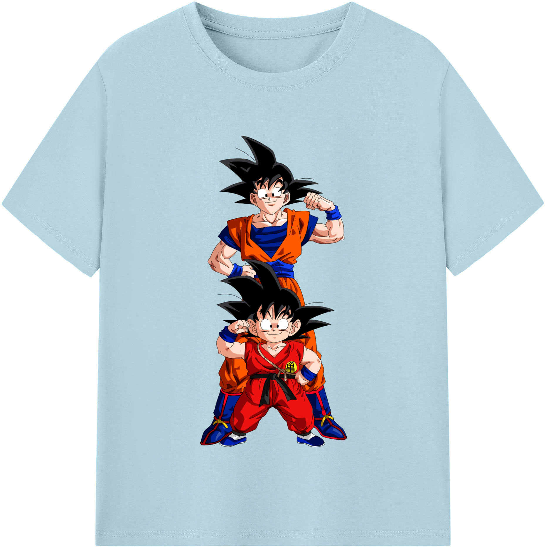 （画像用） ドラゴンボール 孫悟空（そん ごくう）Son Goku カカロット DRAGON BALL Kakarotto 綿100％半袖Tシャツ（フロントプリント）